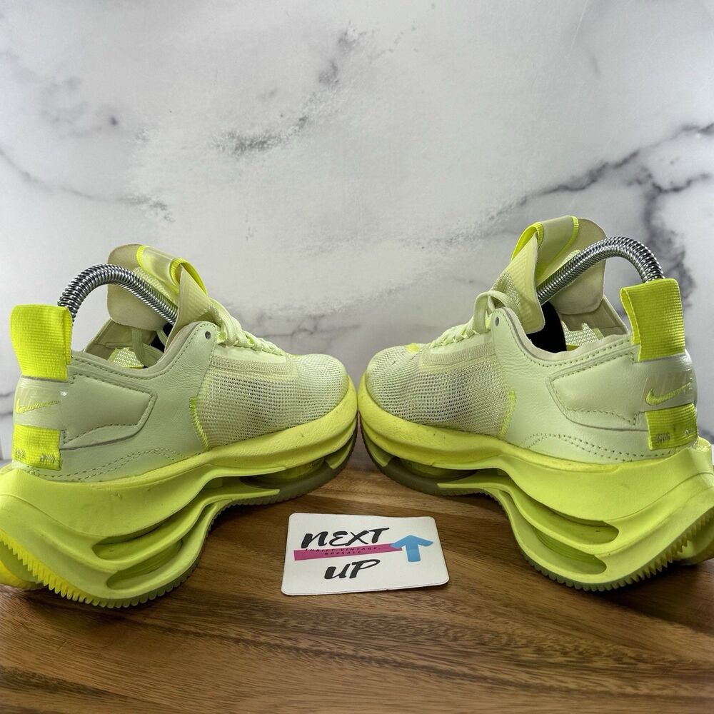 Women's Size 7-Nike Zoom Double Stacked Barely Volt Running Shoes CI0804-700 - Picture 6 of 10